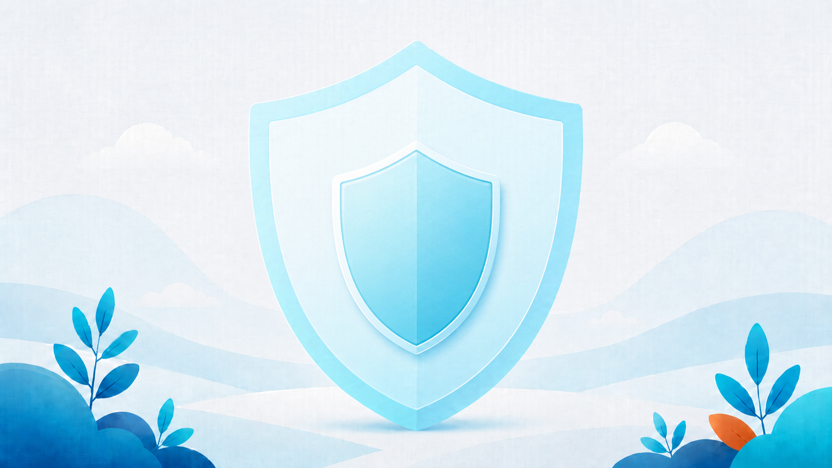 A large shield with a smaller shield nested inside it, showing how a ransomware sublimit is lower than the full policy limit